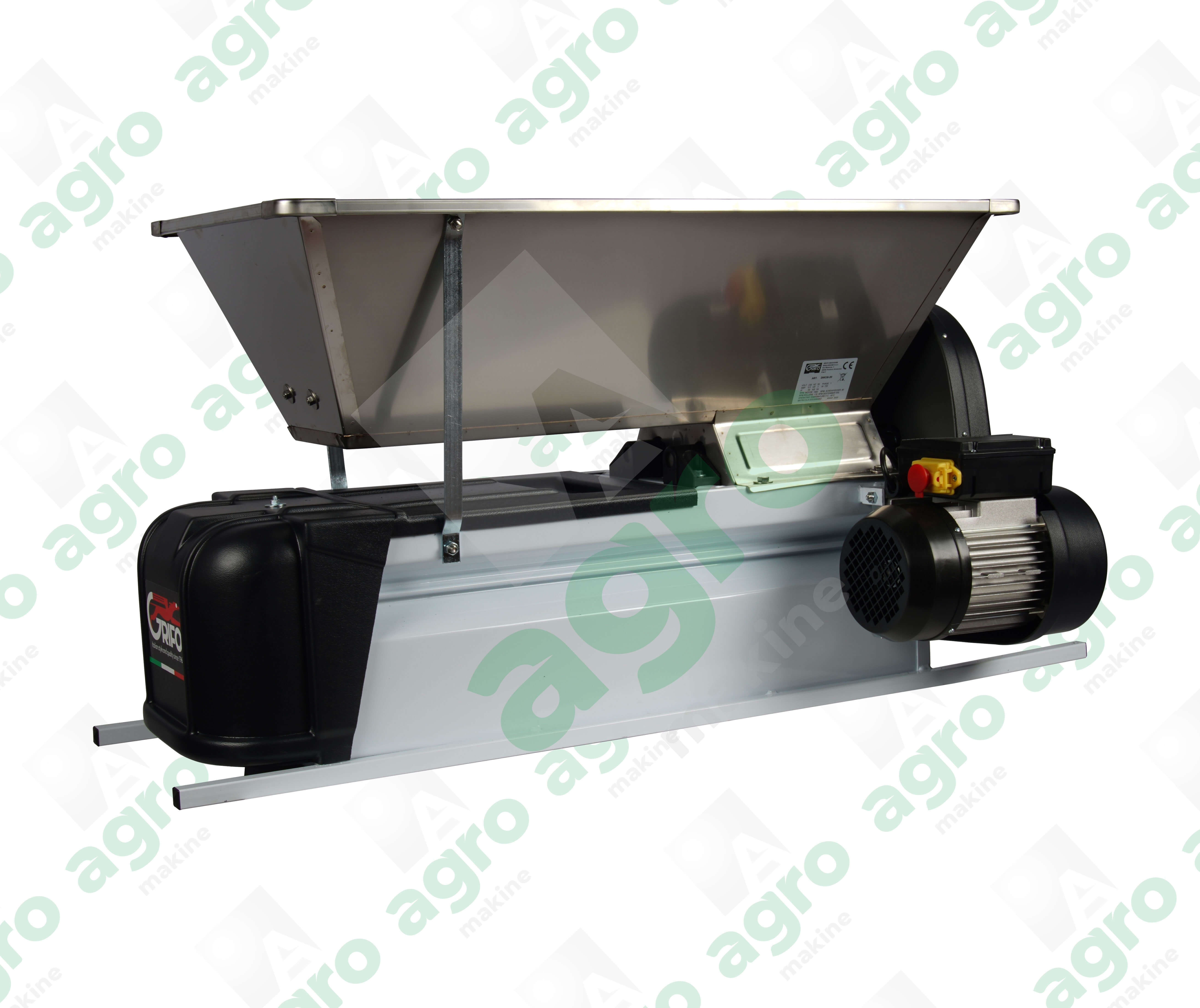Grifo DMCSI Motorlu Yarı Inox Sap Alma ve Üzüm Patlatma Makinesi
