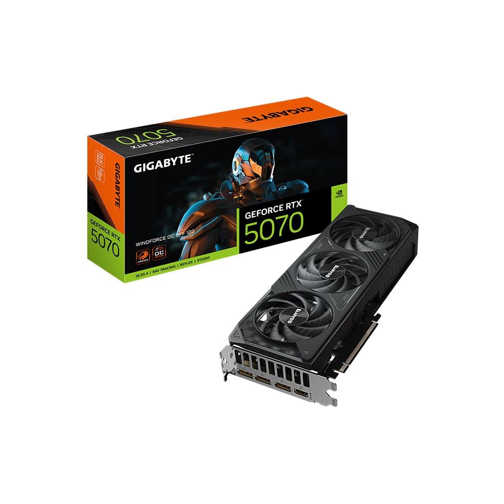 VGA RTX5070 WINDFORCE 3 OC 12GB 192B GDDR7 DP-HDMI EKRAN KARTI