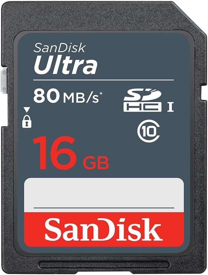 16GB Ultra SDHC UHS-I 80MB/S MicroSD Kart