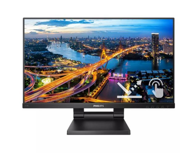 23.8" 1920X1080 4MS 75HZ VGA HDMI DOKUNMATİK SİYAH LED MONİTÖR