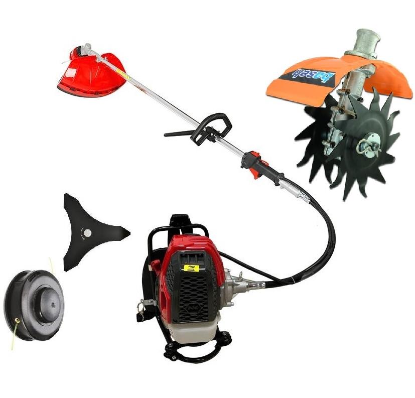 Gardenpro 520D Benzin Motorlu Tırpan + Baseh Çapalama Aparatı