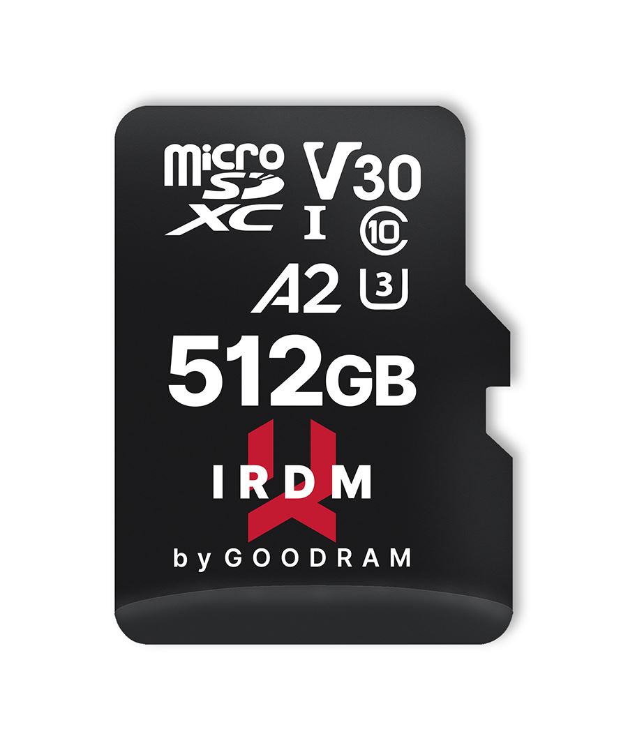 512GB MICRO CARD UHS I U3 A2 + adapter