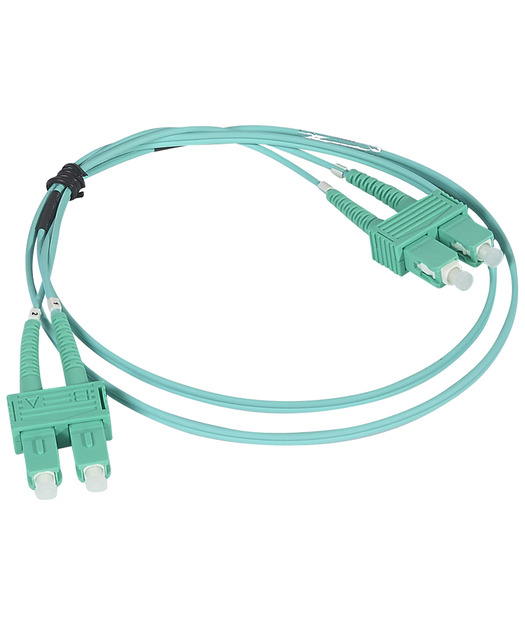SC/SC Duplex Patch Cord OM4 LSZH 1m
