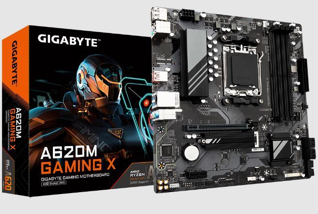 A620M GAMING X 8000MHz OC DDR5 AM5 M.2 HDMI DisplayPort MicroATX Anakart