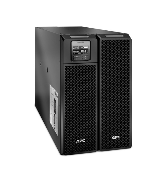 APC Smart-UPS On-Line 8kVA Tower 230V 3:1 and 1:1 6x C13+4x C19 IEC outlets Network Card+SmartSlot Extended runtime W/O rait kit