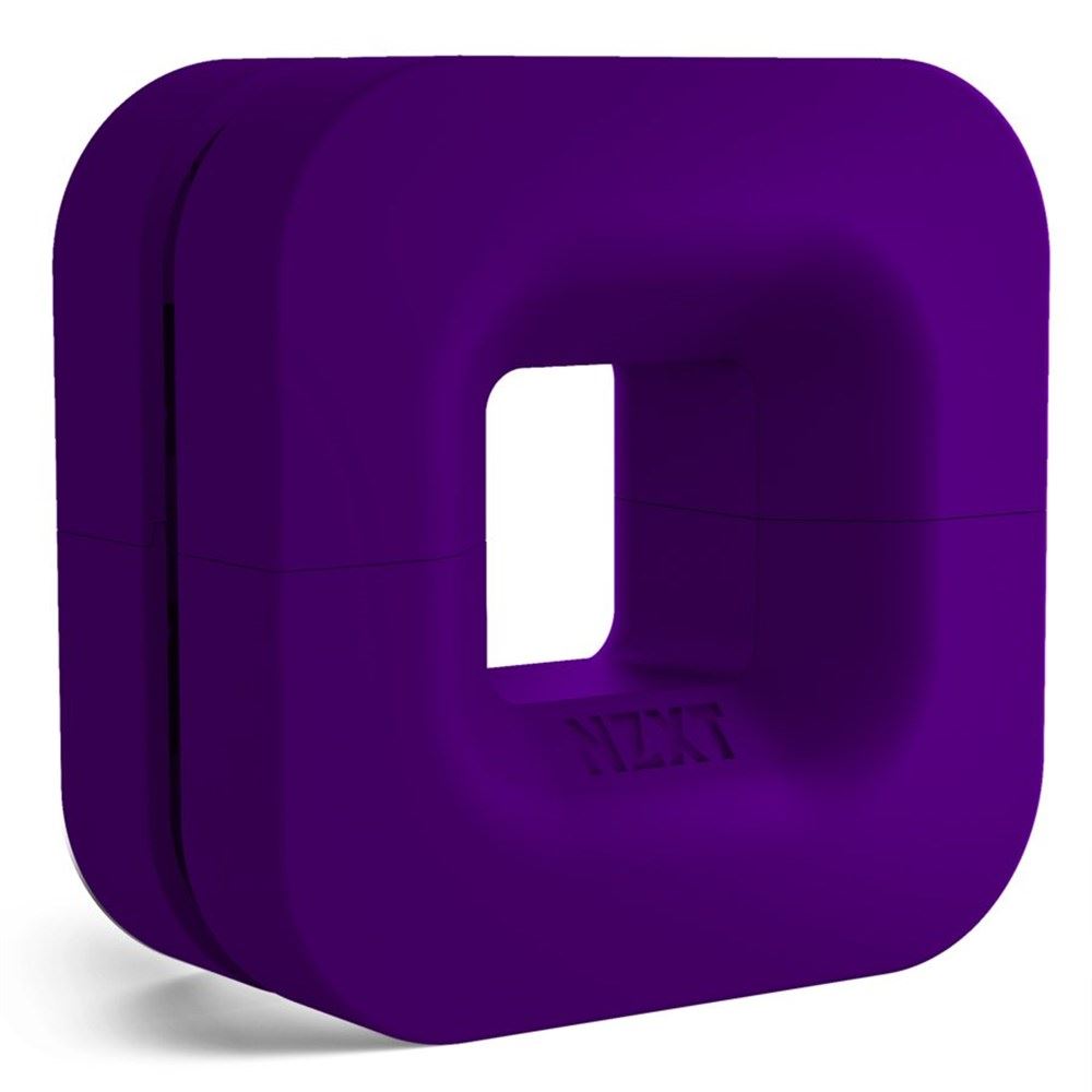 NZXT Puck Mor Kulaklık Askısı ve Kablo Düzenleyici