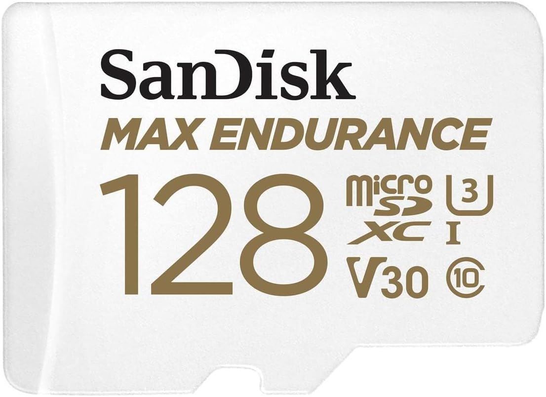 128GB Max Endurance microSDXC + SD Adapter 100/40MB/s Hafıza Kartı