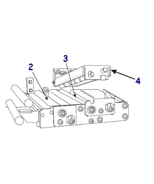 Kit Elastomer Pinch Roller RH and LH
