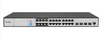 Managed Gigabit 24+4 Port PoE Switch