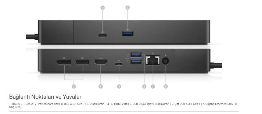 Performance Dock WD19DCS 240W