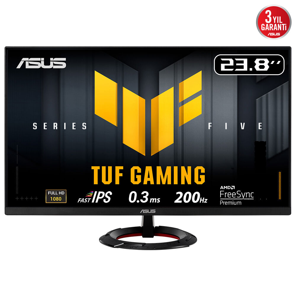 23.8" ASUS TUF GAMING VG249Q5R 200HZ 0.3MS FHD MONITOR