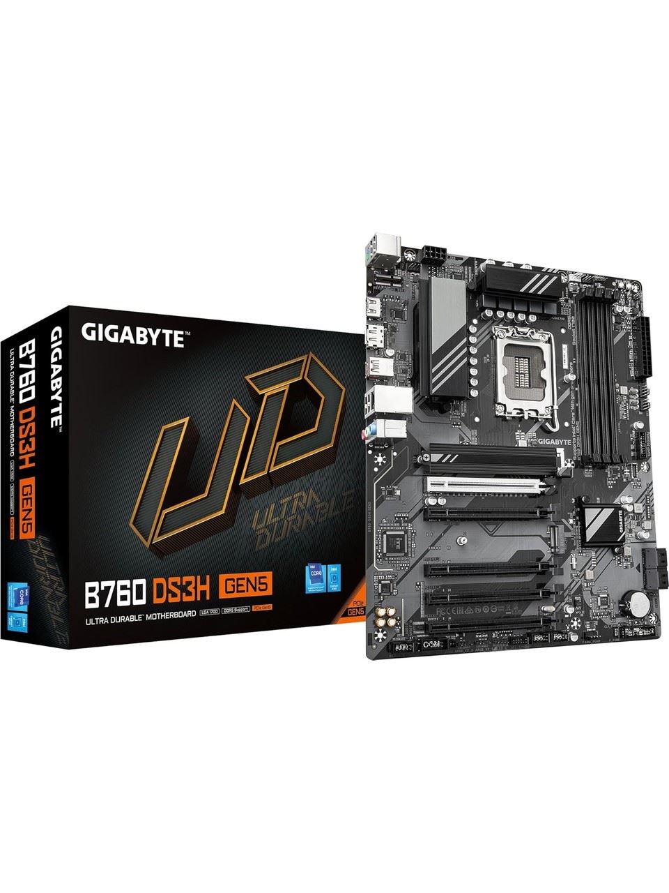 B760-DS3H-GEN5 7600MHz OC DDR5 LGA1700 M.2 HDMI DisplayPort ATX Anakart