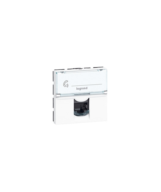 RJ45 Cat5e FTP 2 Modül Beyaz