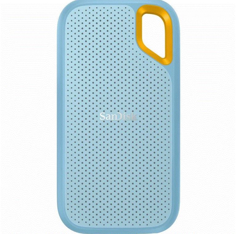 2TB EXTREME V2 USB 3.2 1050-1000MB/s Portable SSD Sky Blue