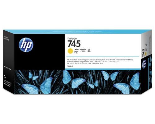 No 745 300ml Sarı DesignJet Kartuş