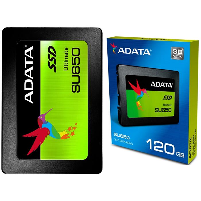 120GB SU650 Sata 3.0 520-450MB/s 7mm 2.5" Flash SSD
