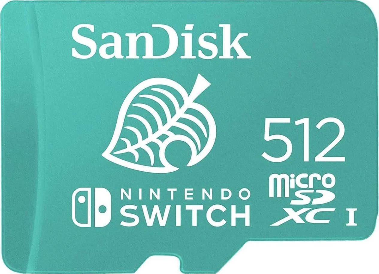512GB Nintendo Animal Crossing SDXC 100MB/s MicroSD Card