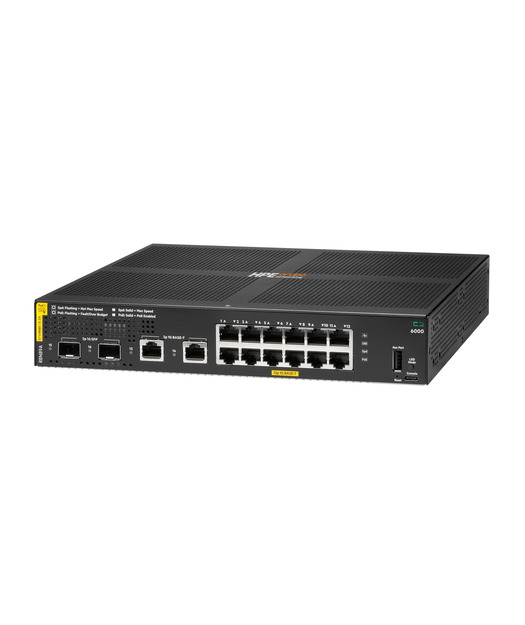 Aruba 6000 12G CL4 2SFP 139W Swch
