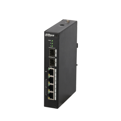 DAHUA PFS3206-4P-96 4 PORT 4XFE-2XGE/SFP END. 96W POE SWİTCH