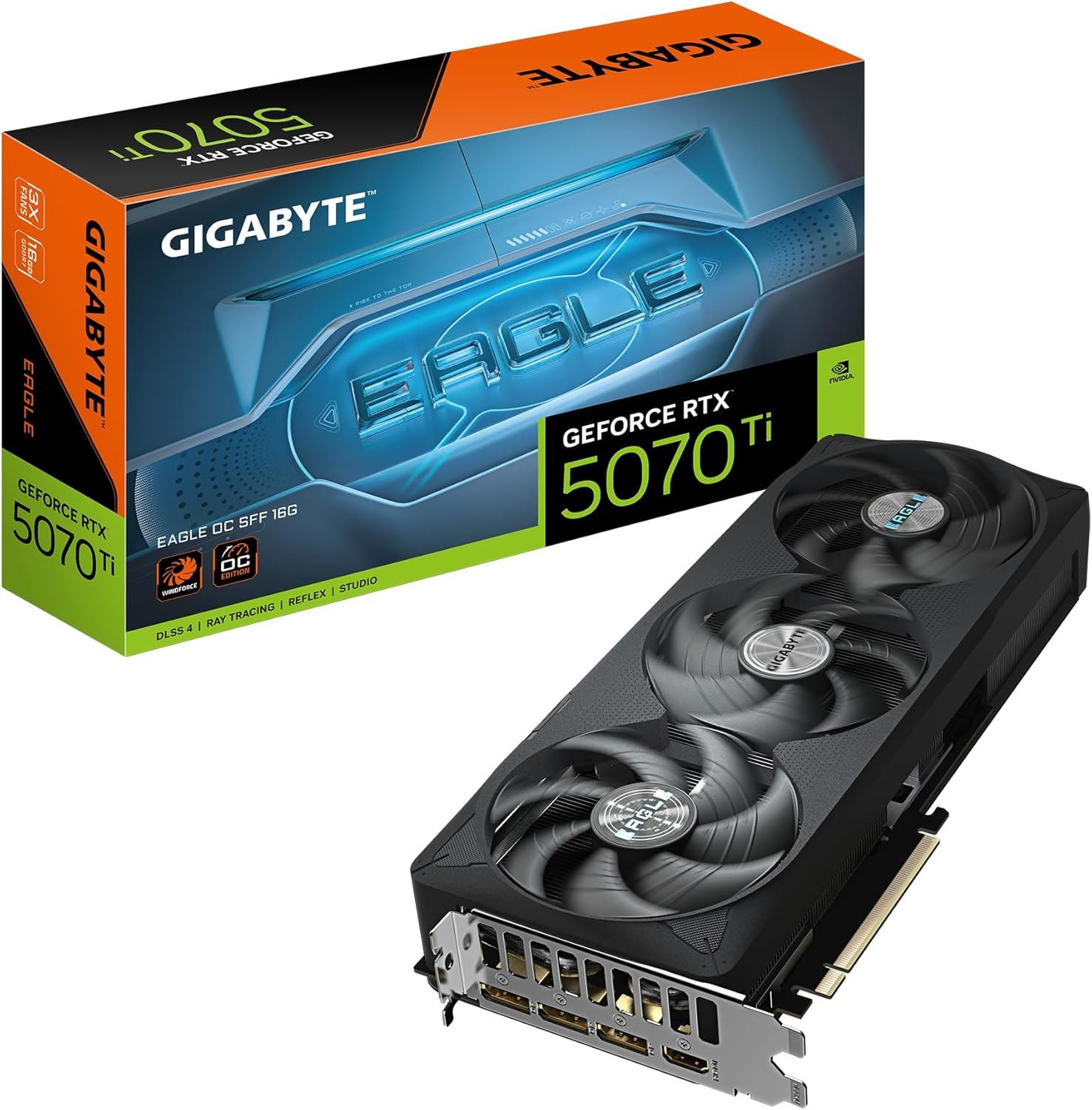 VGA RTX5070TI EAGLE OC 16GB 256B GDDR7 DP-HDMI EKRAN KARTI