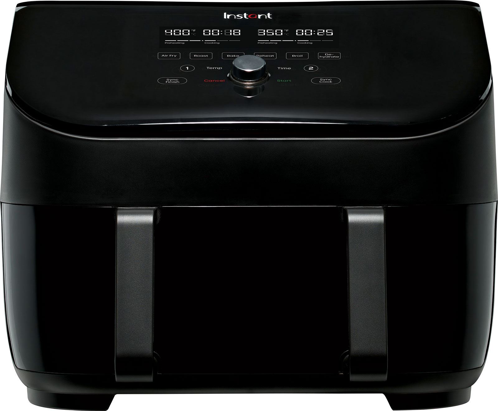 9Qt Vortex Plus Dual 8.5 Litre 8 Fonksiyonlu Cam Pencereli Hava Fritözü