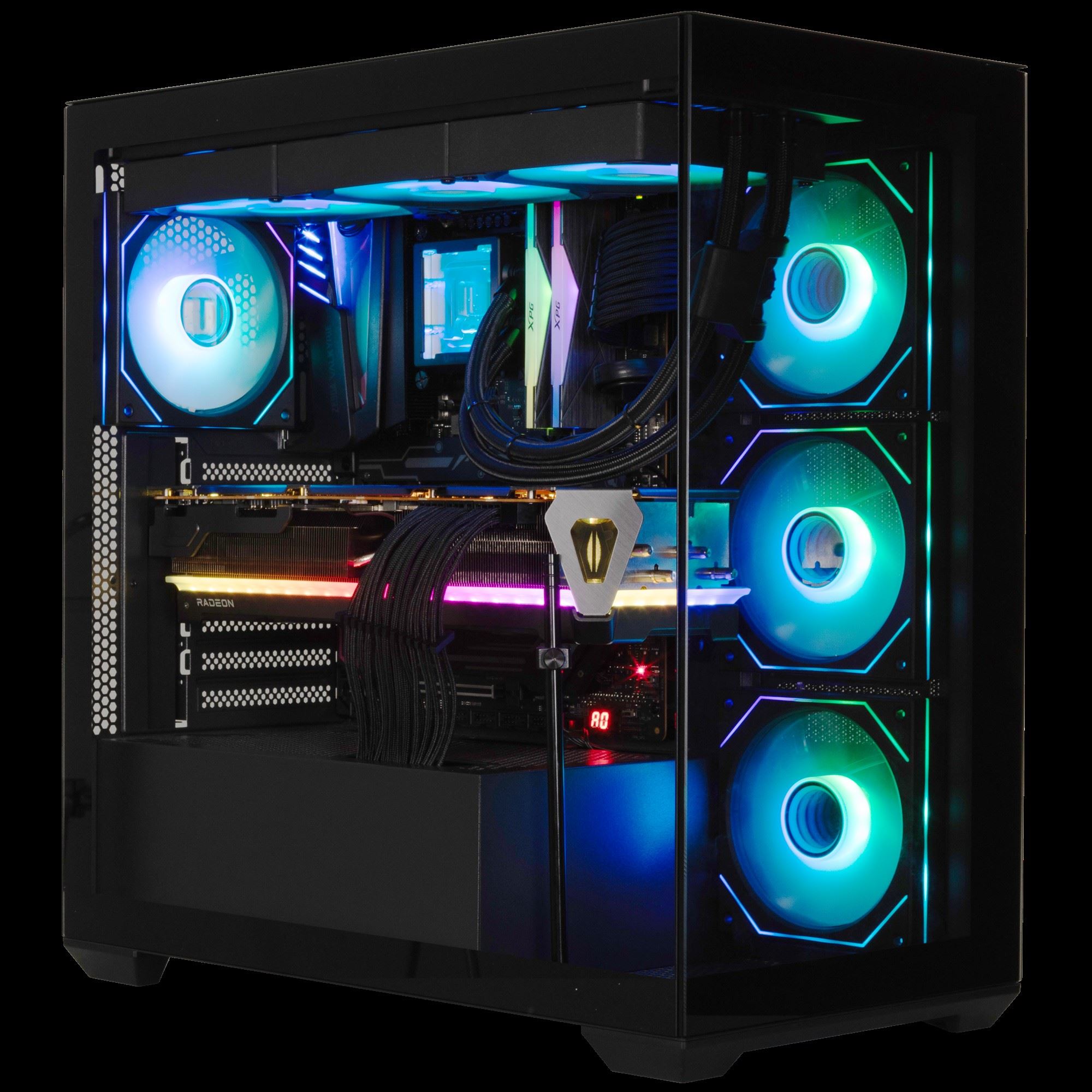 CETO Premium Black 4FRGB +600w white Psu