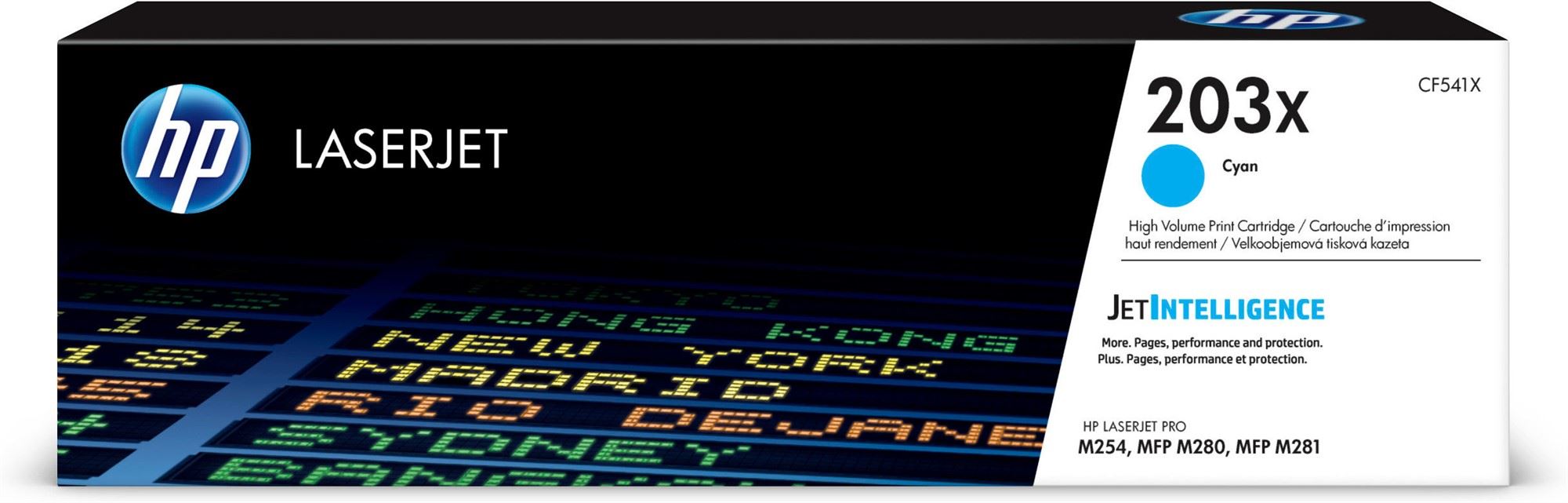 No 203X Yüksek Kapasiteli Mavi 2500 Sayfa Lazer Toner