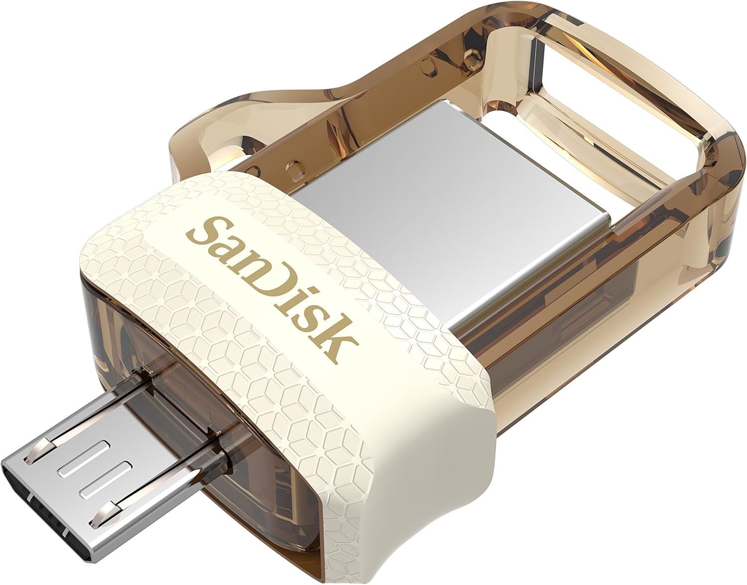 64GB Ultra Dual Drive Micro USB 3.0 130 MB/s Flash Bellek Gold