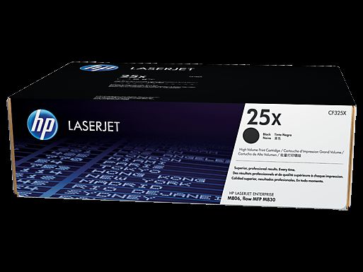 No 25X Yüksek Kapasite Siyah 40000 Sayfa Lazer Toner