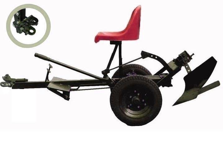 Pars PTS-400 Pulluklu Çapa Makinesi Taşıma Aracı - Kurt Ağız Bağlantılı