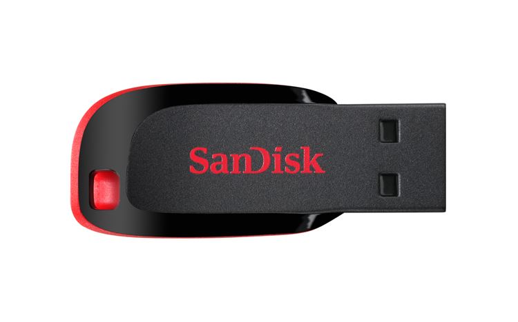 128GB Cruzer Blade USB2.0 Siyah USB Bellek