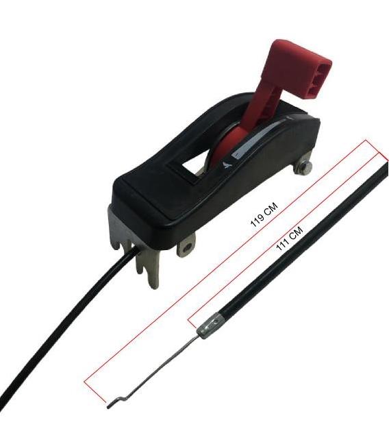 Çim Biçme Makinası Gaz Teli Ve Kol Tertibatı Komple