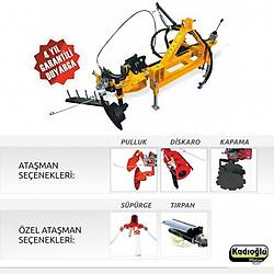 Kad�o�lu Eko Duyarga Ta��y�c� + �apa B��a�� + 4'l� Diskaro + Pulluk