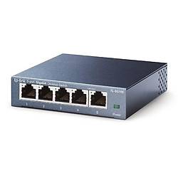 10/100/1000Mbps 5xPort %65 G�� Tasarruflu �elik Kasa Switch