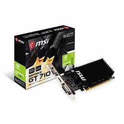MSI GEFORCE GT710 2GD3H LP 2GB DDR3 64BIT 1XVGA 1XHDMI 1XDVI EKRAN KARTI