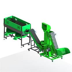 Kad�o�lu SET003 Bo� ��r�k Ceviz Ay�rma Makinesi (�fleme), Ara Konvey�r ve Boylama Makinesi Seti