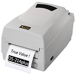 ARGOX OS-214 PLUS 203DPI TERMAL TRANSFER USB+SER� + PARALEL(LPT) BARKOD YAZICI (R�BONLU KULLANIM)