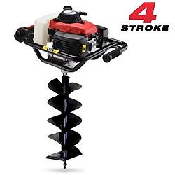 Gardenpro �ift Helezonlu 4 Zamanl� Toprak Burgu Makinas� 250 mm 4 Hp
