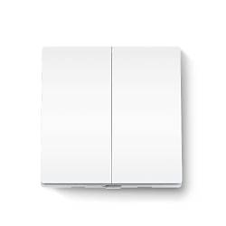 Smart Light Switch 2 Gang 1 Way