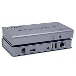 SENSEI 120 METRE 4K CAT6 KVM EXTENDER (HDMI+USB+IR)