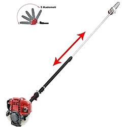 Gardenpro GZJ-400T Teleskopik GX50 Motorlu Benzinli Y�ksek Dal Budama Testeresi