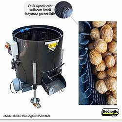 Kad�o�lu CKS90 Ceviz Soyma Makinesi 100-120kg (180 Litre)
