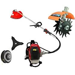 Gardenpro 520D Benzin Motorlu T�rpan + Baseh �apalama Aparat�