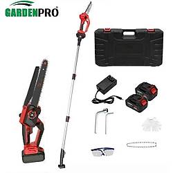 Gardenpro VST9C202 Lityum Ak�l� Uzatma Aparatl� Budama Testeresi