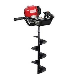 Gardenpro 4 Zamanl� GX50 Benzinli Toprak Burgu Makinas� 200 mm