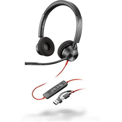 Poly BW 3320 Stereo USB-C HS +USB-C/A
