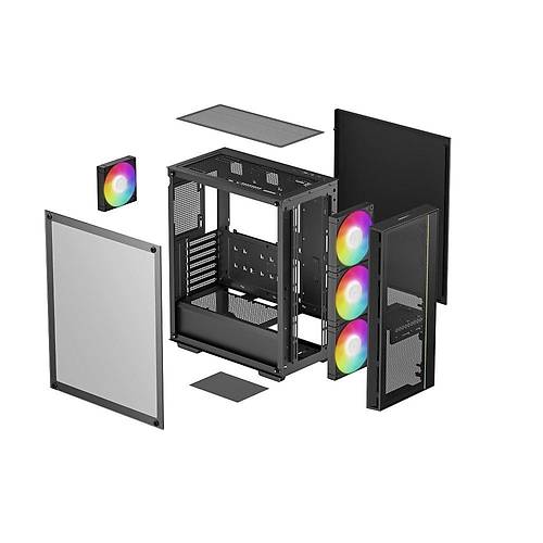 MATREXX50 V3 ADD-RGB 4 FANLI ATX Gaming Kasa
