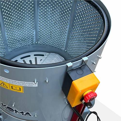 KOMA 100 Litrelik Ceviz Soyma Makinesi-�elik Rende-Sabit Devir
