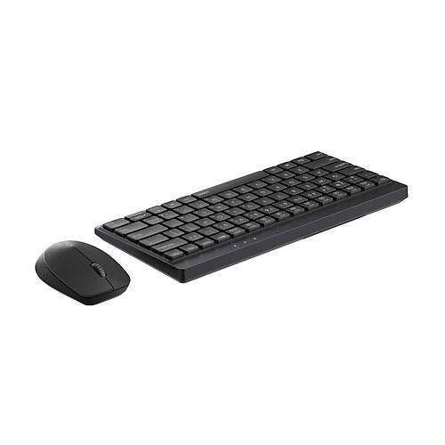 8000GT Kablosuz �ok Modlu T�rk�e Klavye Mouse Set Siyah