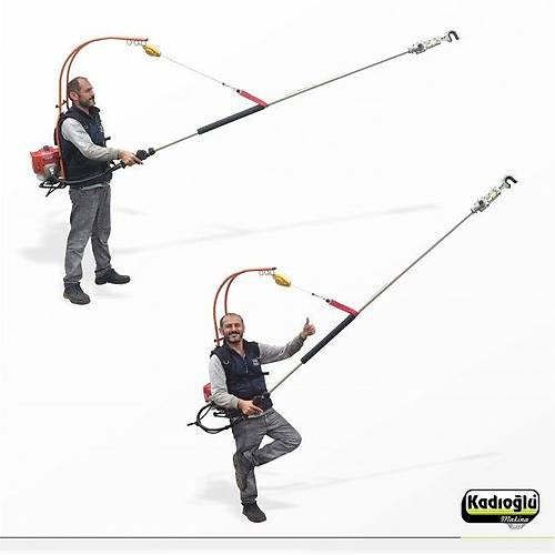 Kad�o�lu HMX Secho veya Datsu Motorlu Amortis�rl� Dal Silkeleme Makinesi